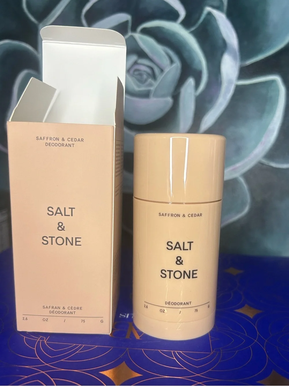 Salt & Stone Saffron & Cedar Deodorant Stick